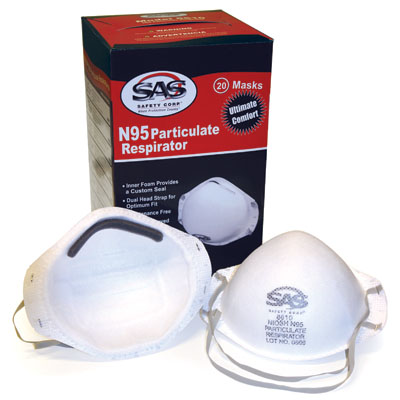 SAS 8610 N95 Particulate Respirator