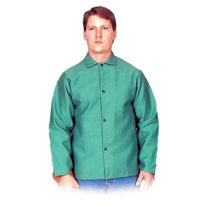 FR Sateen Jacket with Snap Closure