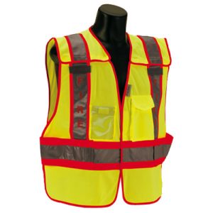 ANSI Class 2 - FIRE Lime Public Safety Vests
