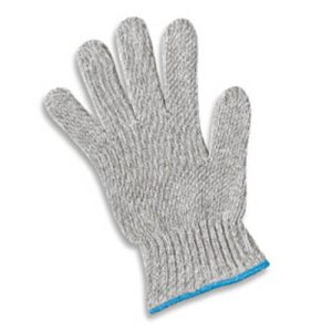 Gray Poly/Cotton 7-Gauge Standard Weight Gloves - Mens