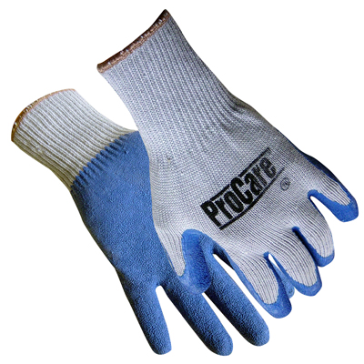 GREAT SAVINGS!! ProCare™ Rubber Coated String Glove - XLarge/Sold by the dozen.