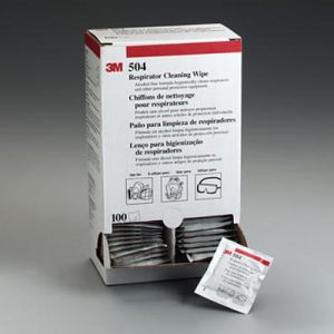 3M™ 504 Respirator Cleaning Wipe - Alcohol-Free