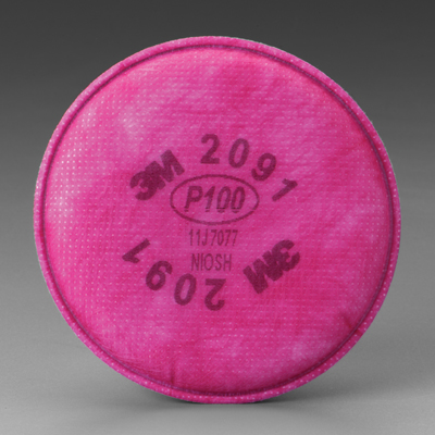 3M™ 2091 P100 Particulate Filterz