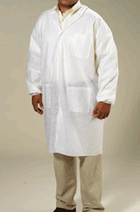 High Five SMS Lab Coat/Sold by the case.