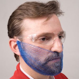 Metal Detectable Woven Beard Nets - Pack of 25