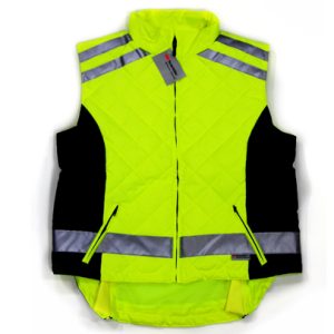Lime Warmer Reflective Vest for Cyclist